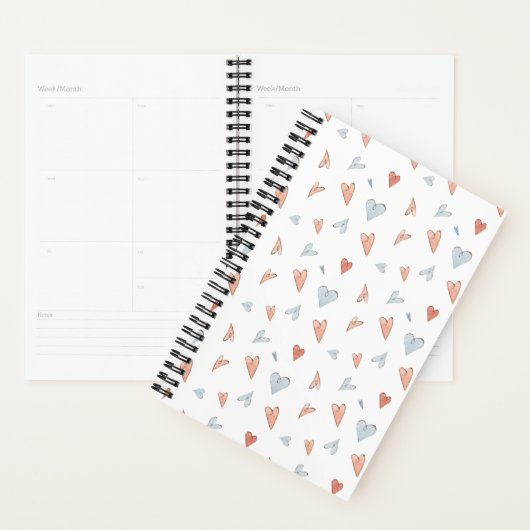 Planner - Hearts Pattern Planer (Anzeige)