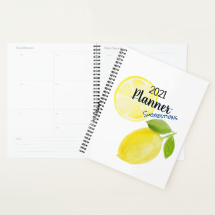 Planner Lemons Planer