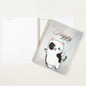 Planner - Niedlich Kawaii Happy Kitty Planer (Anzeige)