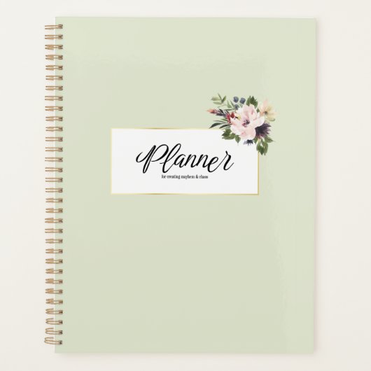 Planner of Mayhem Planer (Vorderseite)