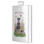 Planner Outdoor Pillow Square Papier Untersetzer G Flachmann (Links)