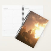 Planner Pferd Foto Equine Sunset Cowboy Planer (Anzeige)
