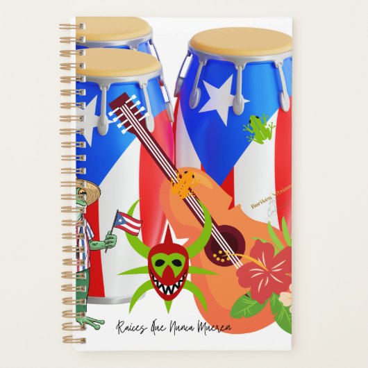 Planner - Puerto Rican Cultural Organizer Planer (Vorderseite)
