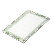 Planner semanal Magnolias Notizblock (angewinkelt)