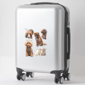 Planner Sticker Hunde (Koffer)