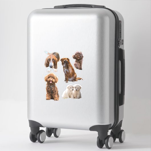 Planner Sticker Hunde (Koffer)
