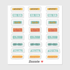 Planner Stickers Pack Aufkleber