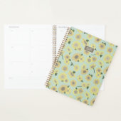 Planner Sunflower Yellow Orange Floral Planer (Anzeige)