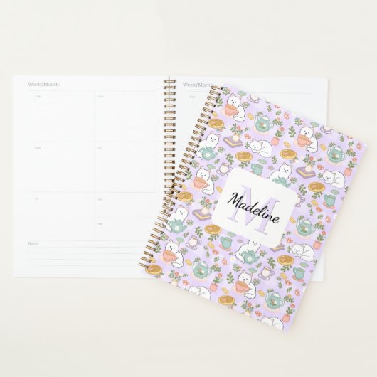 Planner Tea & Bookish Cats Planer (Anzeige)