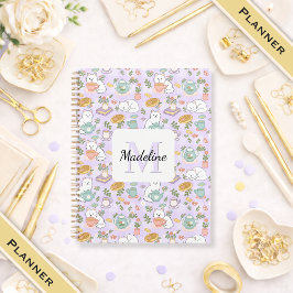 Planner Tea & Bookish Cats Planer