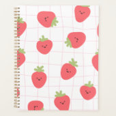Planner with strawberry cute cover planer (Vorderseite)
