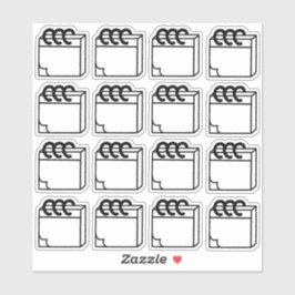 Plannerhinweise - Multipack Aufkleber