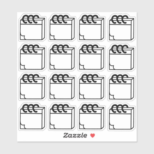 Plannerhinweise - Multipack Aufkleber (Blatt)