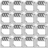 Plannerhinweise - Multipack Aufkleber (Vorderseite)