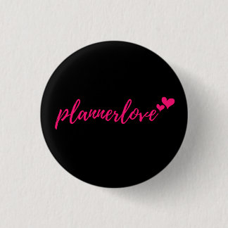 Plannerlove schwarzes Flair-Button Button