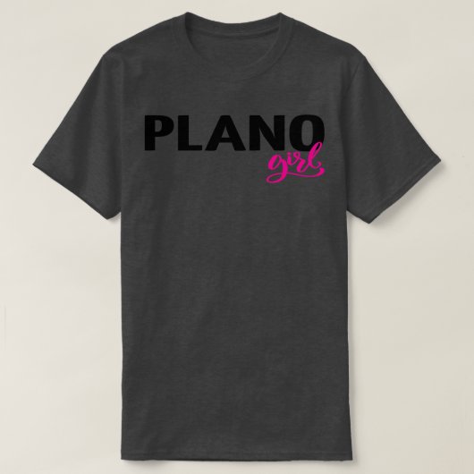 Plano Girl T-Shirt (Design vorne)