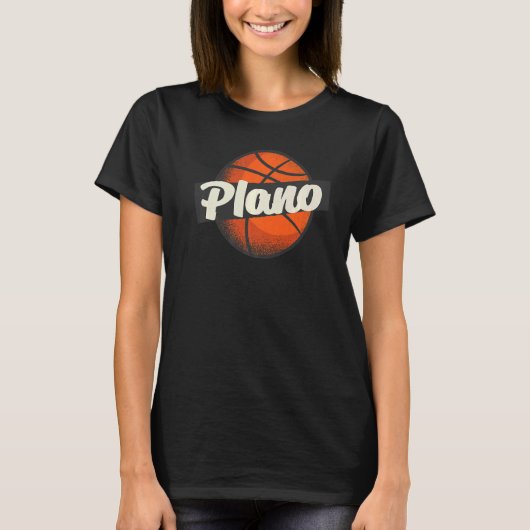 Plano Heimat Basketball Player Sports T-Shirt (Vorderseite)