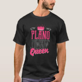 Plano Junkin Queen Thrifter Funny Garage Sales Pic T-Shirt (Vorderseite)
