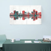 Plano Texas Skyline Banner (Messeveranstaltung)