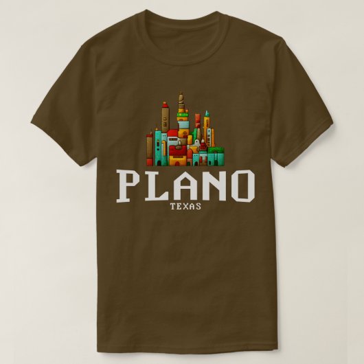 Plano Texas T-Shirt (Design vorne)