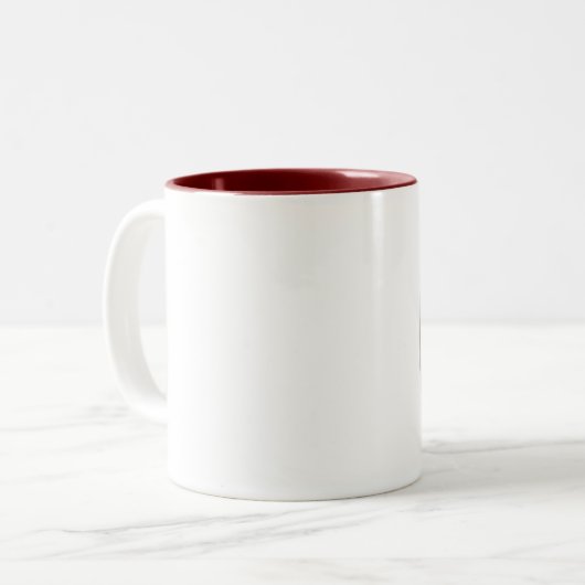 Plano-Wildkatzen-Tasse Zweifarbige Tasse (Vorderseite Links)