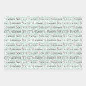 Planpapier aus Gnome, flach, Set von 3 Geschenkpapier Set (Vorderseite 3)