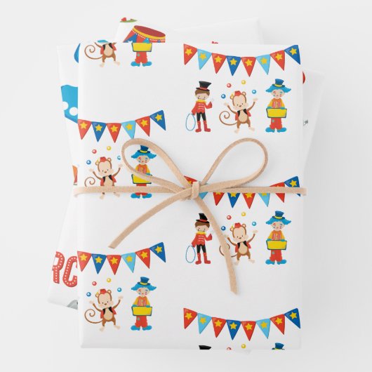 Planpapier für den Umschlag von 3 Sets Geschenkpapier Set (Beispiel)