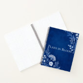 Plans in Bloom Blaue Botanische Notizbuch (Innenseite)