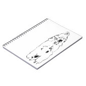 Plans under a golden sky notizblock (Linke Seite)