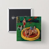 Planschbecken Button (Vorne & Hinten)