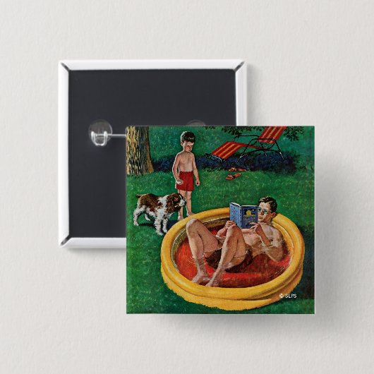 Planschbecken Button (Vorne & Hinten)