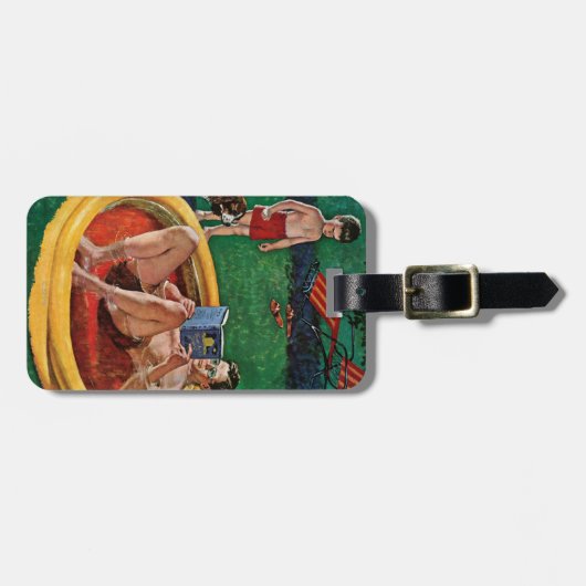 Planschbecken Gepäckanhänger (Vorderseite horizontal)