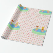 Planschbecken-Geschenkpapier Geschenkpapier (Ungerollt)