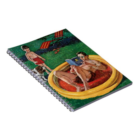 Planschbecken Notizblock (Rechte Seite)