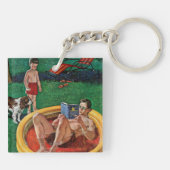 Planschbecken Schlüsselanhänger (Rückseite)