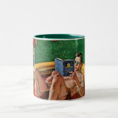 Planschbecken Zweifarbige Tasse (Mittel)