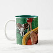 Planschbecken Zweifarbige Tasse (Links)
