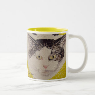 Plansenkungs-Malerei Zweifarbige Tasse