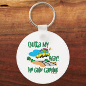 Planst du einen Camping-Trip Schlüsselanhänger (Vorderseite)