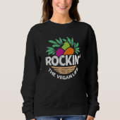 Plant Based Nutrition Design for a Vegan Sweatshirt (Vorderseite)