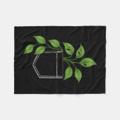 Plant Dad Plant Moms, House Plan Gardener Grow Tho Fleecedecke (Vorderseite (Horizontal))