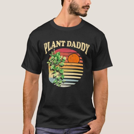 Plant Daddy Nature Botanical Gardener Plant Dad Ga T-Shirt (Vorderseite)
