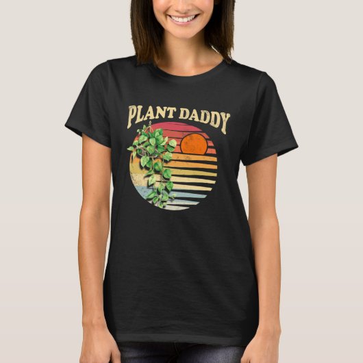 Plant Daddy Nature Botanical Gardener Plant Dad Ga T-Shirt (Vorderseite)