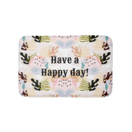 plant festival in the garden badematte