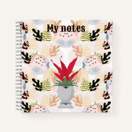 plant festival in the garden notizblock