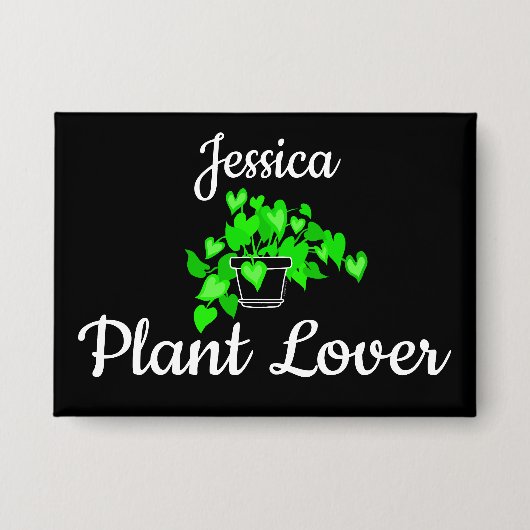 Plant Lover Button (Vorderseite)