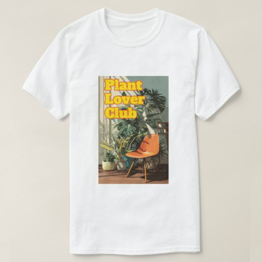 Plant Lover Club T-Shirt (Design vorne)
