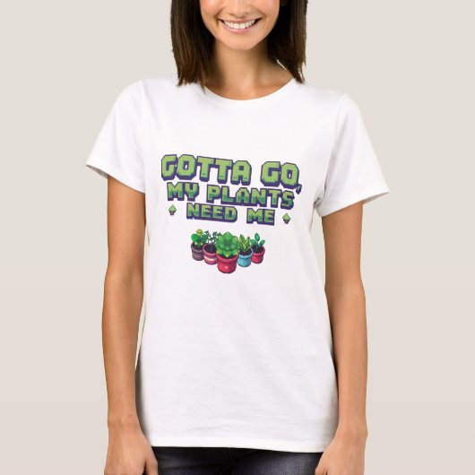 Plant Lover Introvert T-Shirt (Vorderseite)