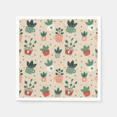 Plant Lover Paper Napkins Serviette (Vorderseite)