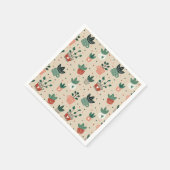 Plant Lover Paper Napkins Serviette (Ecke)